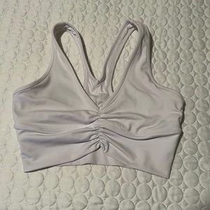 Alo wild thing bra white sz small